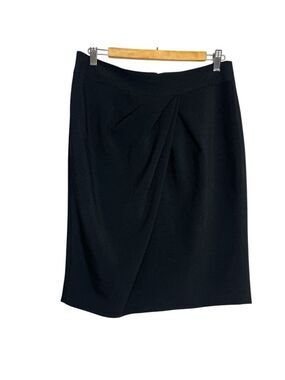Banana Republic Asymmetrical Pleated Pencil Skirt, size 8